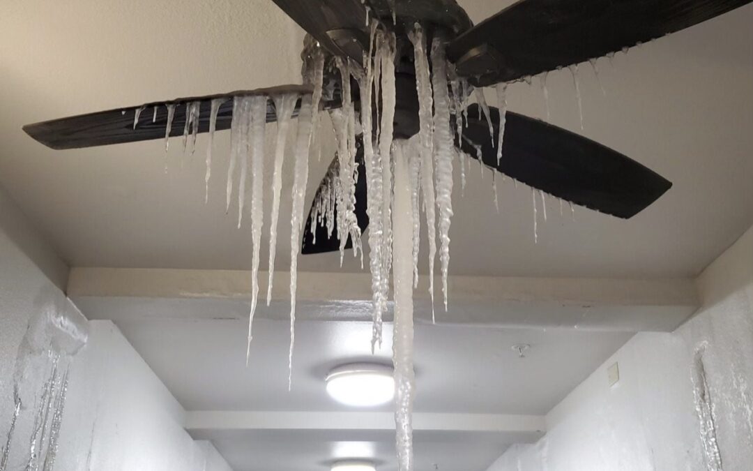 frozen pipes in DFW